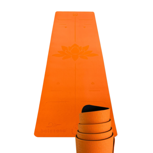 Doble capa naranja - flor de loto